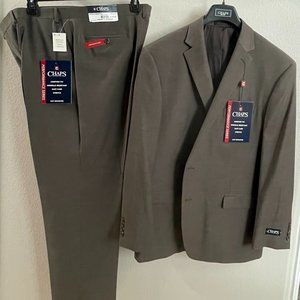 Chaps Performance Series Light Brown Suit | NEVER WORN